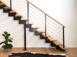 Indoor Modular Staircase Dubai - Linear