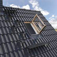 Παράθυρο Στέγης Πλευρικού Άξονα Dakea - Φυσικό Ξύλο + Στεγάνωση