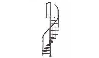 Indoor Low Cost Spiral Staircase - Calgary - Dolle