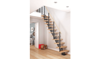 Indoor Modular Staircase Frankfurt - Linear