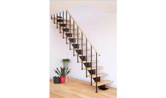 Indoor Modular Staircase Hamburg - Linear