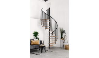 Indoor Modular Spiral Staircase - Spiral Smart - Minka