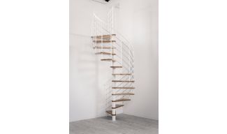 Indoor Modular Spiral Staircase - Venezia Smart - Minka