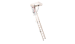 Ξύλινη Σκάλα Οροφής Long- Πτυσσόμενη OMAN