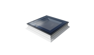 Flat Roof Window OKPOL with Flat Glass- Fixed