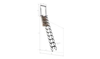 Wall Access Ladder- Concertina Type Dolle