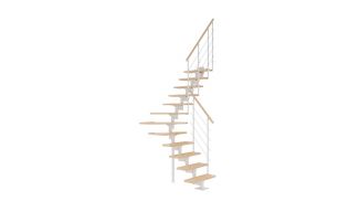 Modular Staircase Boston with 90 degrees Turn