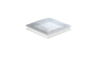 Flat Roof Window VELUX with Curved Dome- Fixed