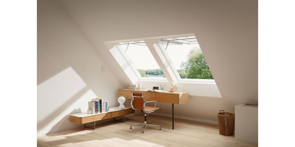 Παράθυρα Στέγης Άνω Άξονα- VELUX GPU - εσωτερική άποψη Παράθυρα Στέγης Άνω Άξονα- VELUX GPU - εσωτερική άποψη