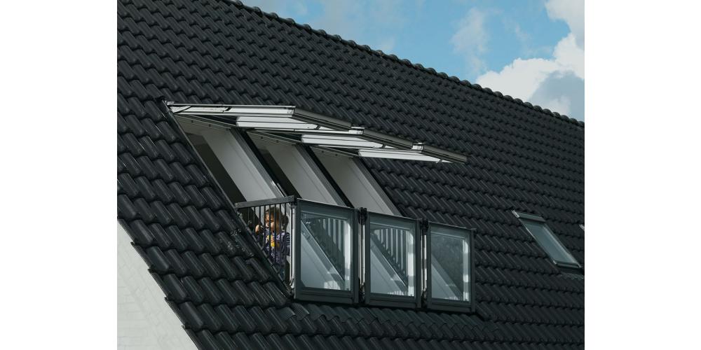Μπαλκόνι Στέγης VELUX Cabrio GDL - Εξωτερική Άποψη Μπαλκόνι Στέγης VELUX Cabrio GDL - Εξωτερική Άποψη